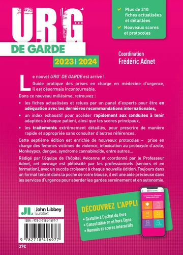 URG' DE GARDE : LES PROTOCOLES D'AVICENNE (EDITION 2023/2024) – Image 3