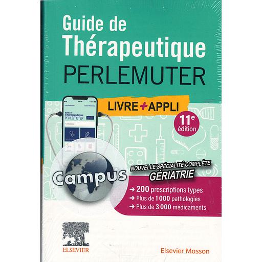 GUIDE DE THERAPEUTIQUE PERLEMUTER (LIVRE + APPLICATION)